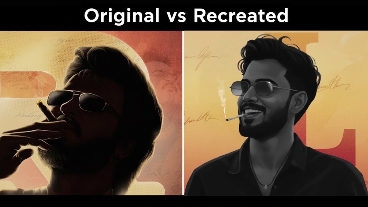 Recreated Coolie Movie Title Card | Rajnikanth | After Effects