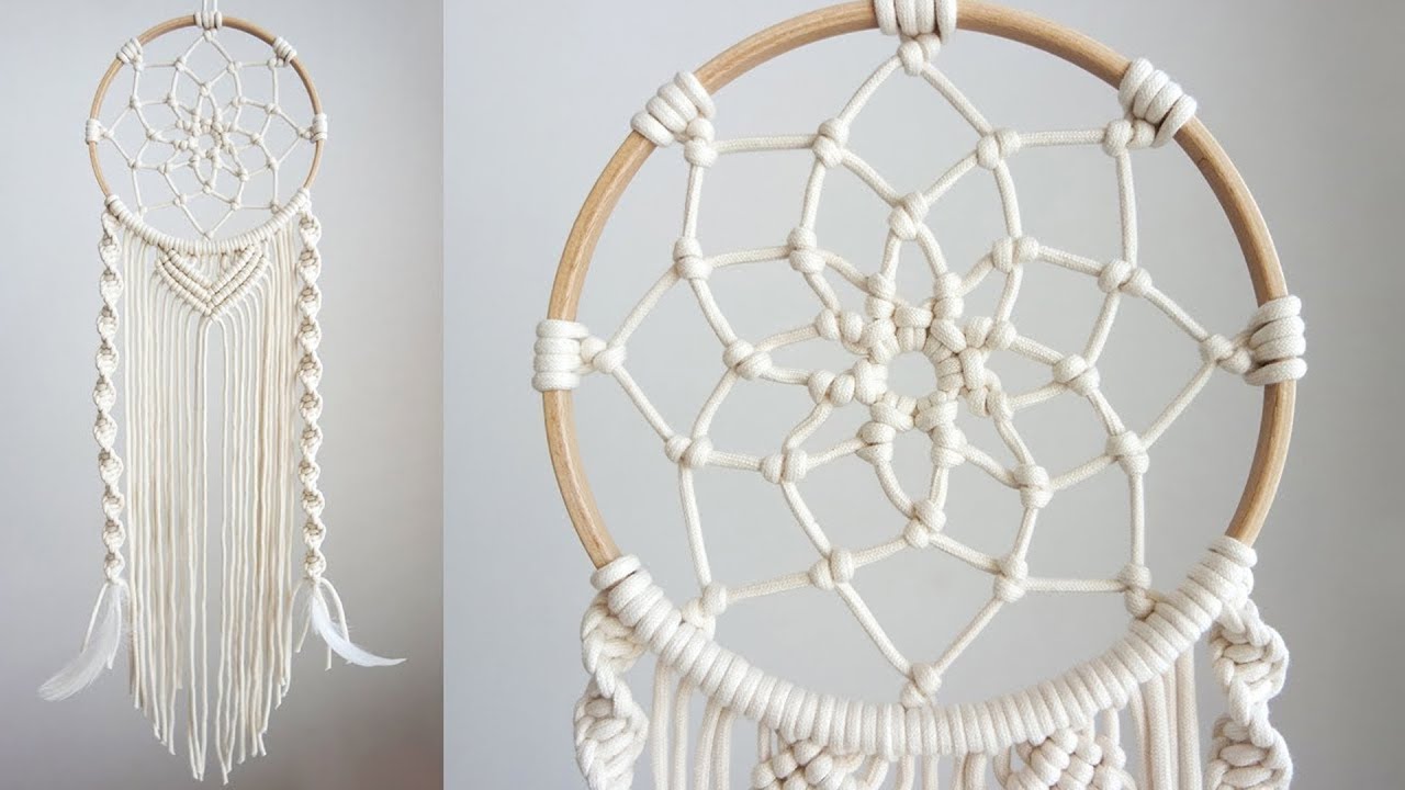 dream catcher making / IY Dreamcatcher | How To Make A Dream Catcher Tutorial / آموزش دریم کچر