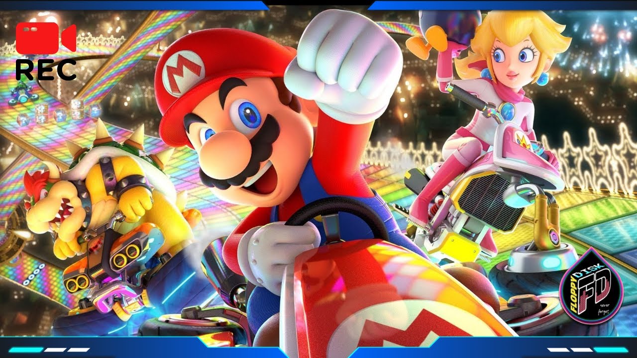 Baru tau ini game tuh seru ✌️😁 - Mario Kart 8 Deluxe 