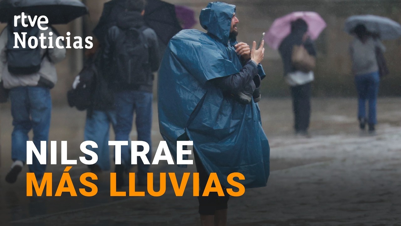 TEMPORAL ESPAÑA | La BORRASCA NILS traerá más INESTABILIDAD, con fuerte OLEAJE en el CANTÁBRICO