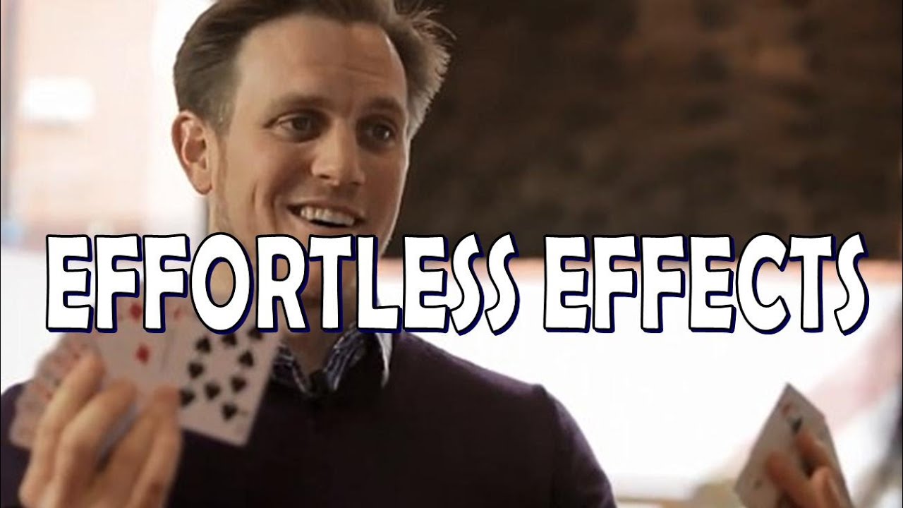 Magic Review: Effortless Effects by Ryan Schlutz [[ Easy Card Magic ]]