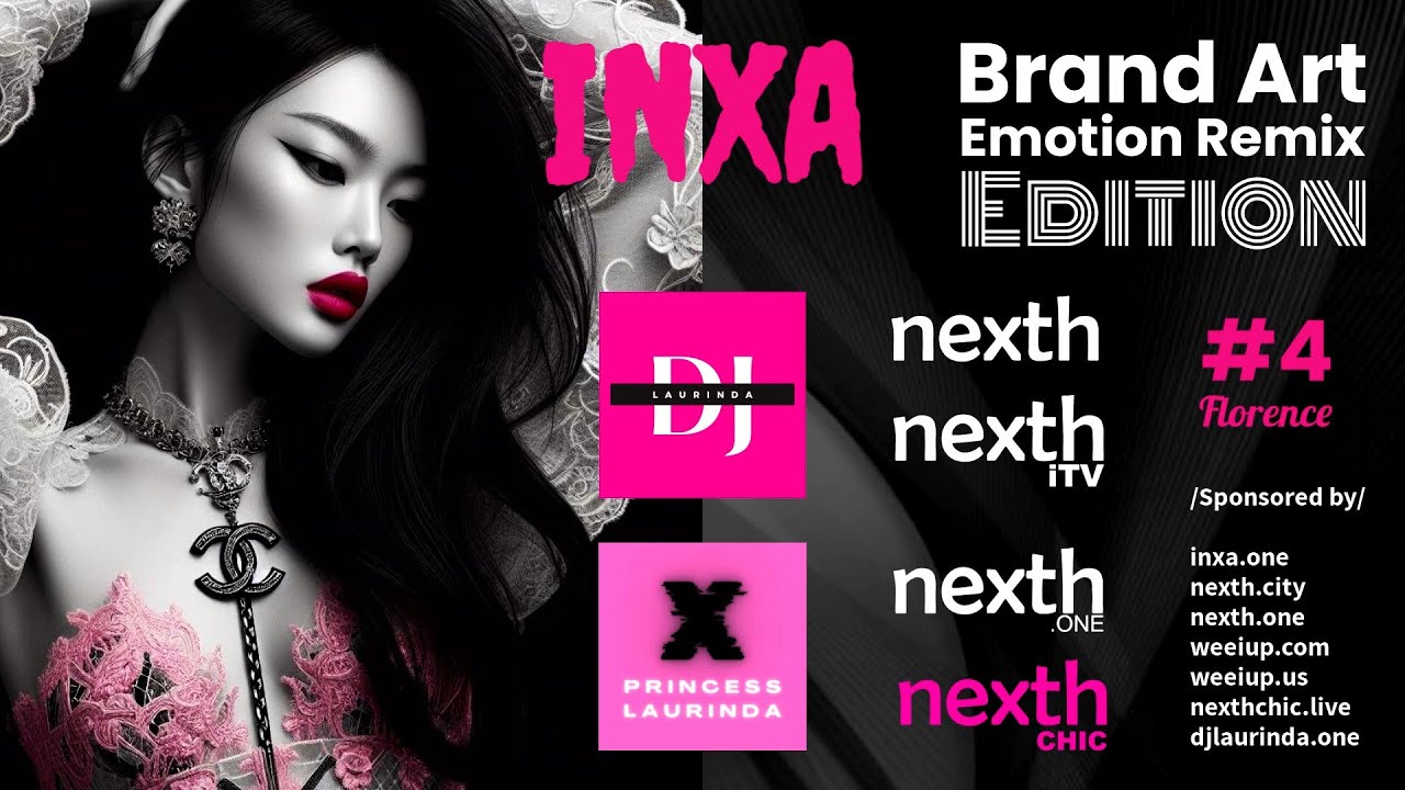 Nexth iRadio 2024: DJ Laurinda XShows MAY - Brand Art Emotion Remix Edition finale Florence, Italy.