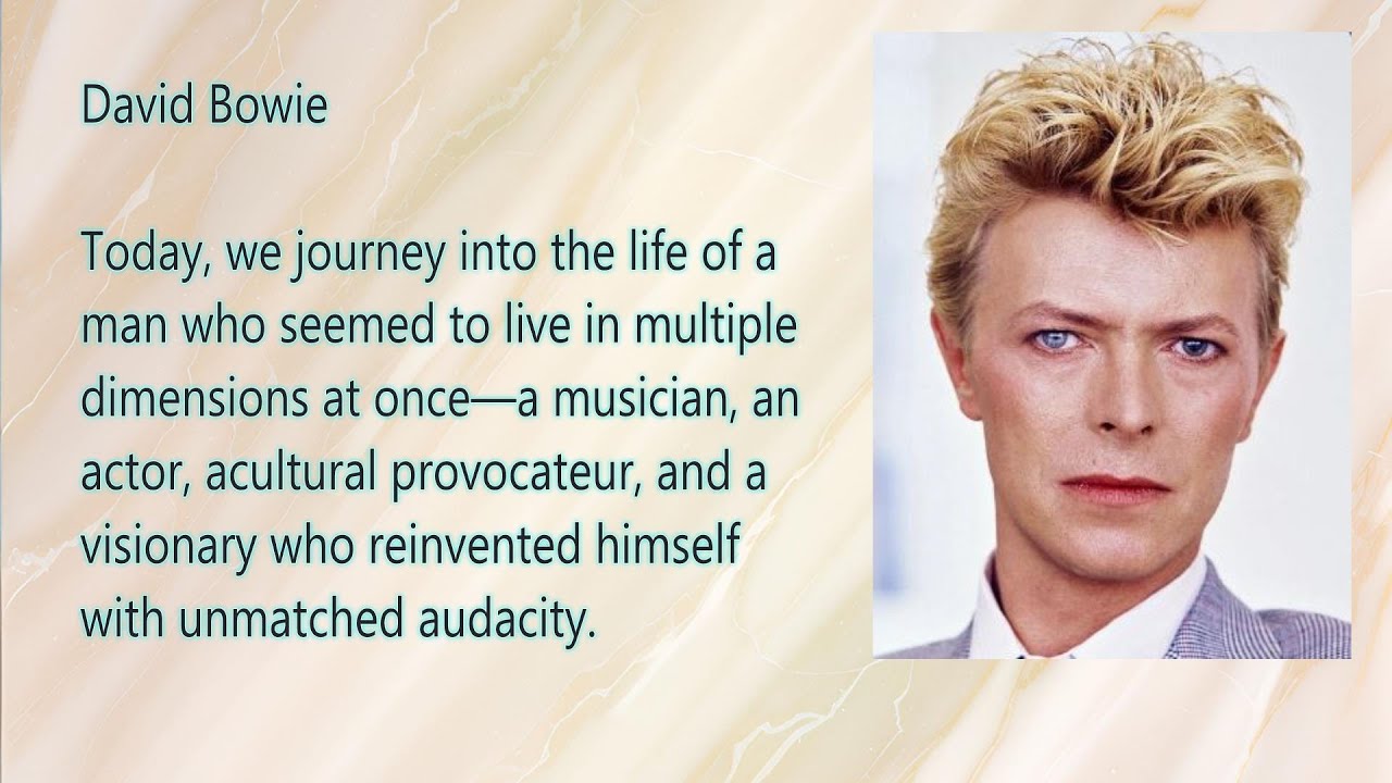 David Bowie - Learn English - Level C