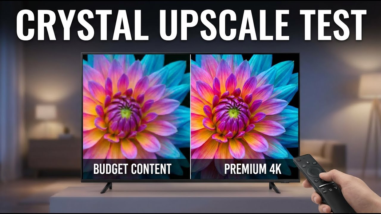 Crystal 4K Processor Test: Does Upscaling Make Budget Content Look Premium?