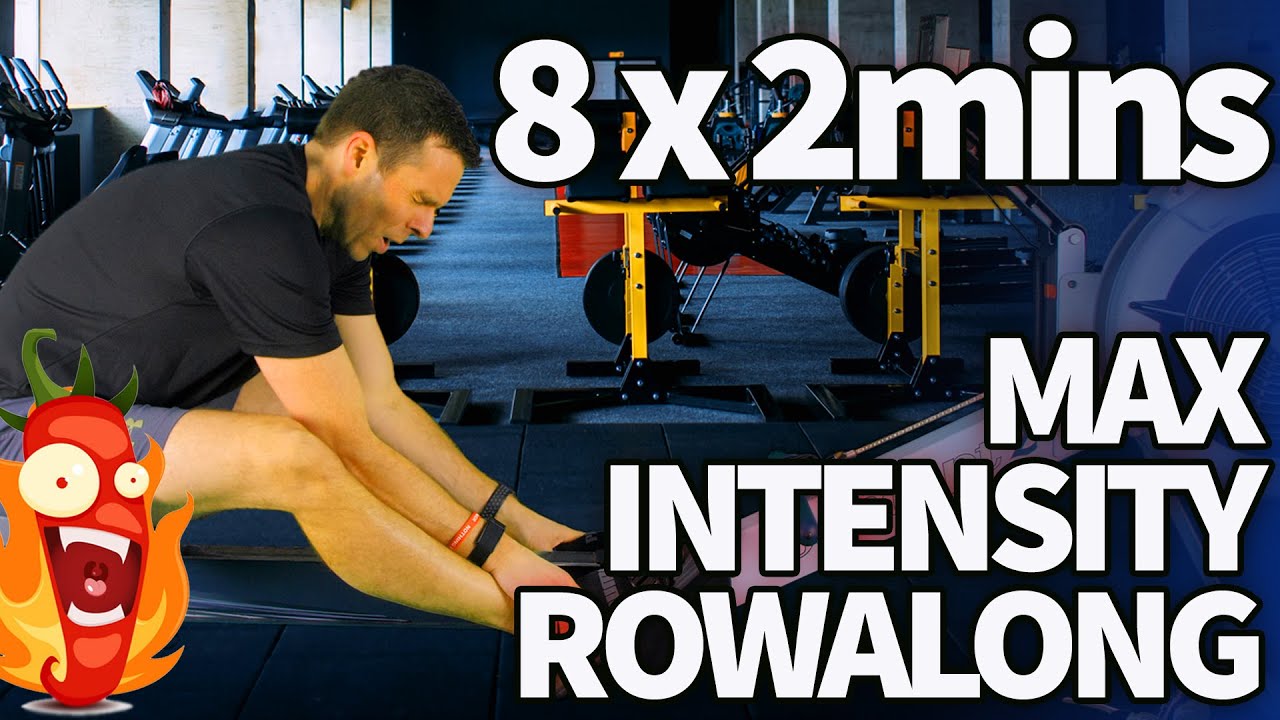 37 Minute Power Rowing Workout - Build Speed and Get Stronger | 2K Plan v2 Week 1 Row 4 | RowAlong
