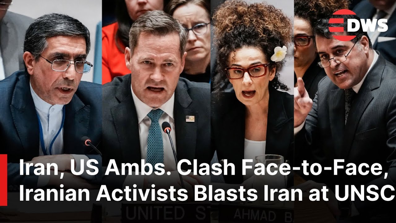 FULL FIERY UN DEBATE: Iran & U.S. Ambassadors Clash Face‑to‑Face, Iranian Activists Blast Iran |AC1E