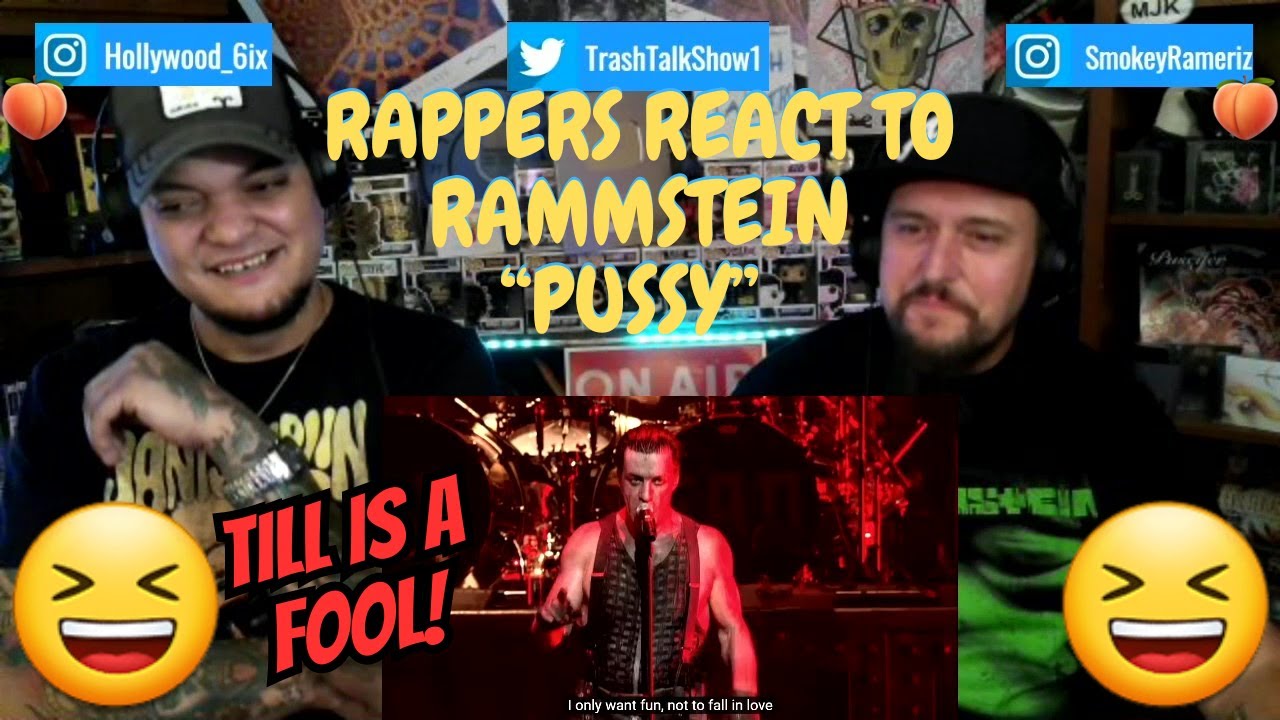 Rappers React To Rammstein "Pussy"!!! (Live From Maddison Square Garden)