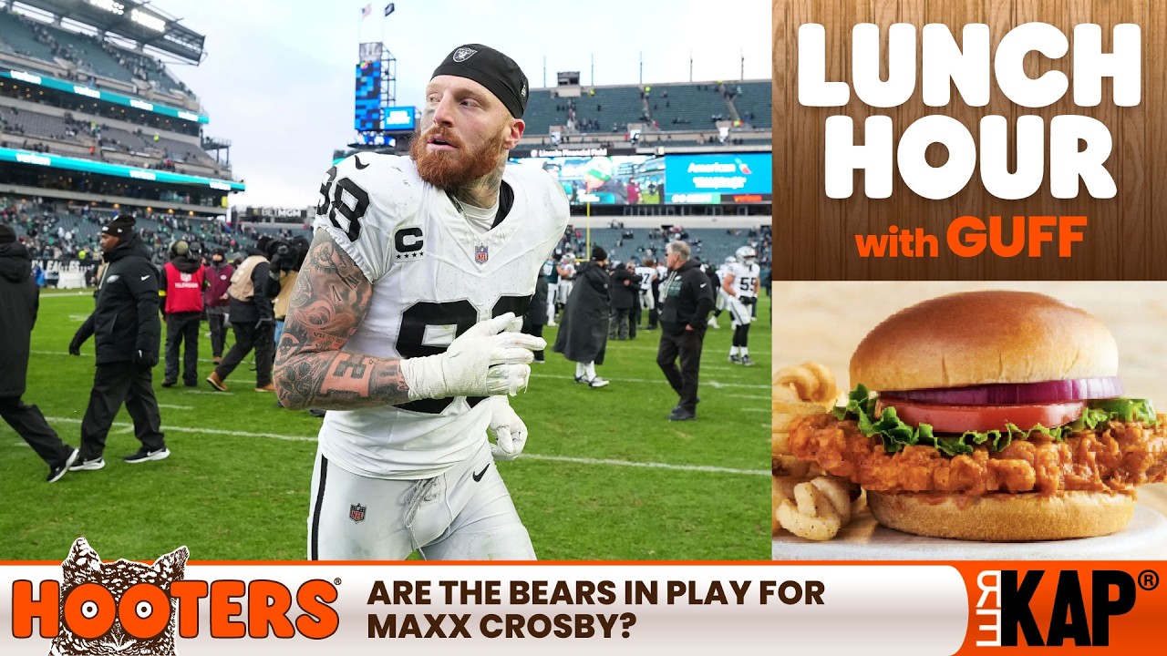 🍔 REKAP ® Lunch Hour: Is Maxx Crosby 'in play' for Chicago Bears as league year draws closer