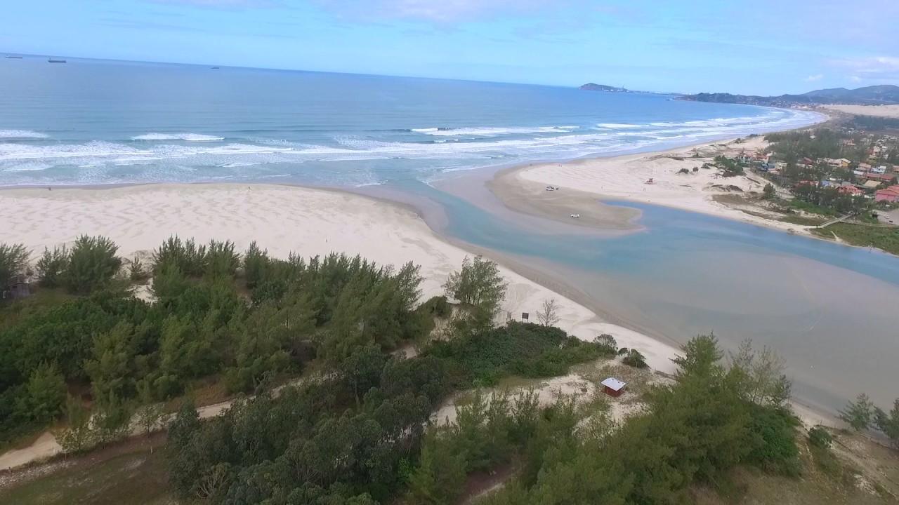 Barra de Ibiraquera - Imbituba - Santa Catarina (Imagens Aéreas)