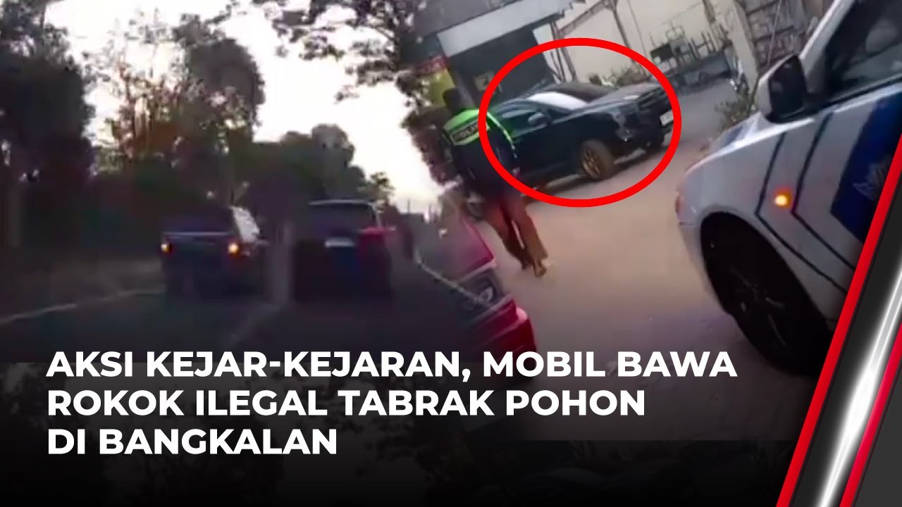 Bak Film Laga, Polisi Kejar Mobil yang Bawa Rokok Ilegal dan Alat Konsumsi Narkoba | OneNews Update