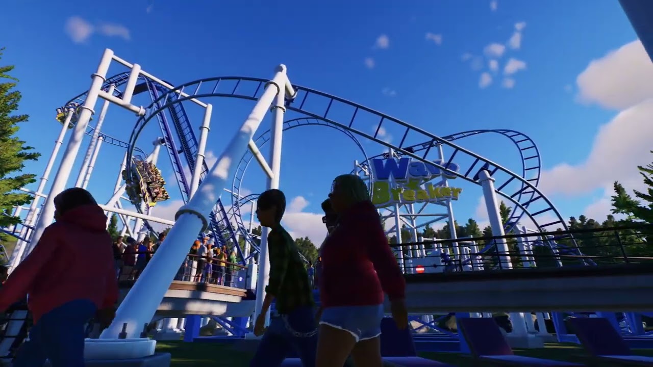 WaveBreaker | Planet Coaster 2 | F&F Crazy Mouse Showcase & Blueprint