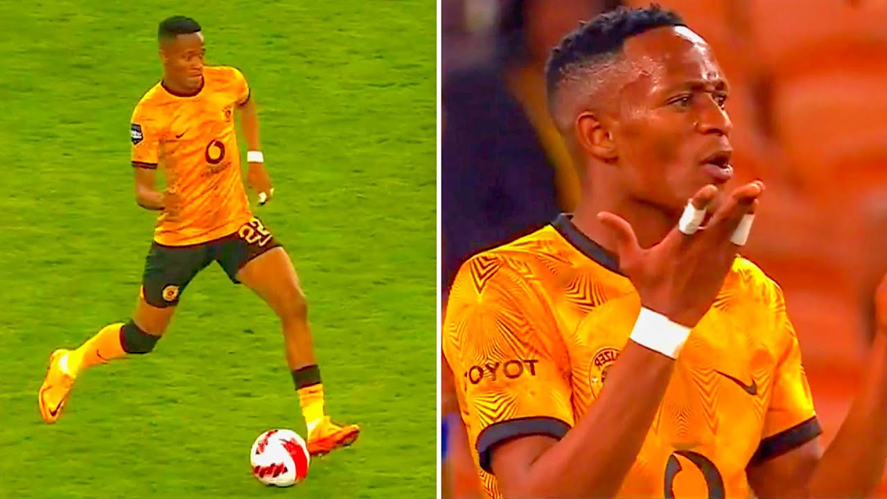 George Matlou First Match For Kaizer Chiefs
