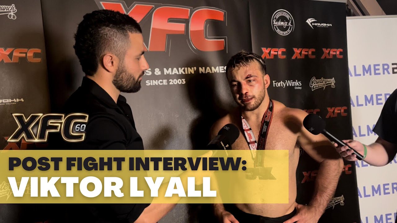 Viral MMA Fighter, Viktor Lyall Talks Pro DEBUT WIN Over Jordan Gamble At XFC60