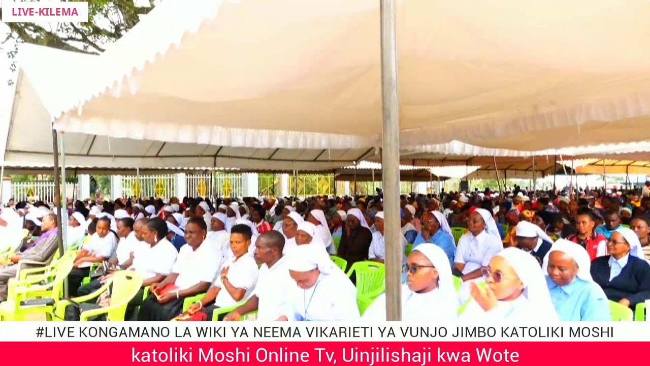 #LIVE KONGAMANO LA WIKI YA NEEMA VIKARIETI YA VUNJO JIMBO KATOLIKI MOSHI