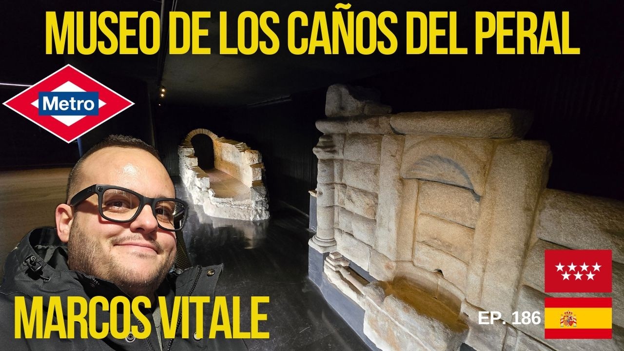Visita al MUSEO ARQUEOLÓGICO de LOS CAÑOS DEL PERAL en el METRO de ÓPERA 🏛️🚇🇪🇸