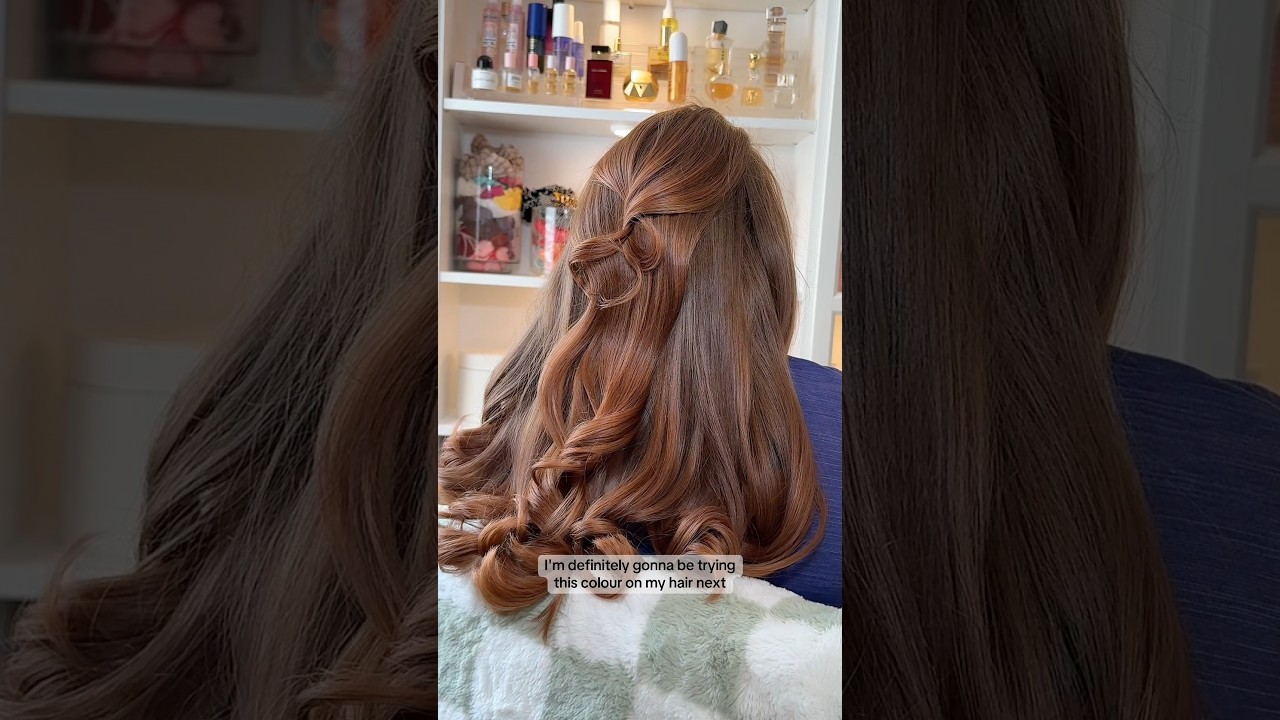 Glaze hair Supergloss in Auburn Spice🧡 #copperhair #redhair #semipermanent #hairdye #hairgloss