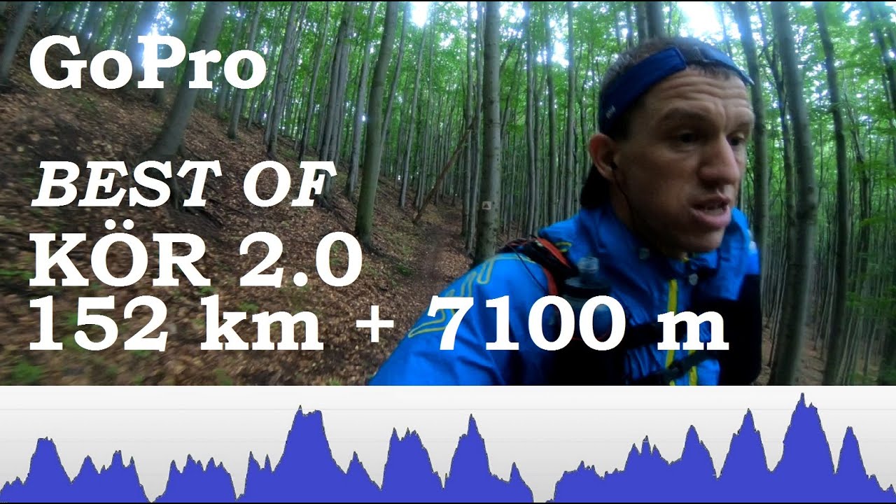 A KÖR 2.0 : 152 km + 7100 m: a kitartás diadala – GoPro videó: terepfutás a Börzsönyben #kör