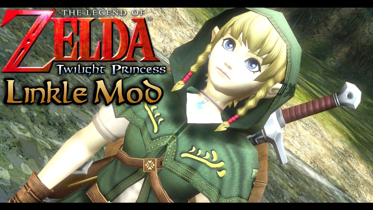 The Legend Of Zelda. Twilight Princess: Linkle Mod Relase Trailer