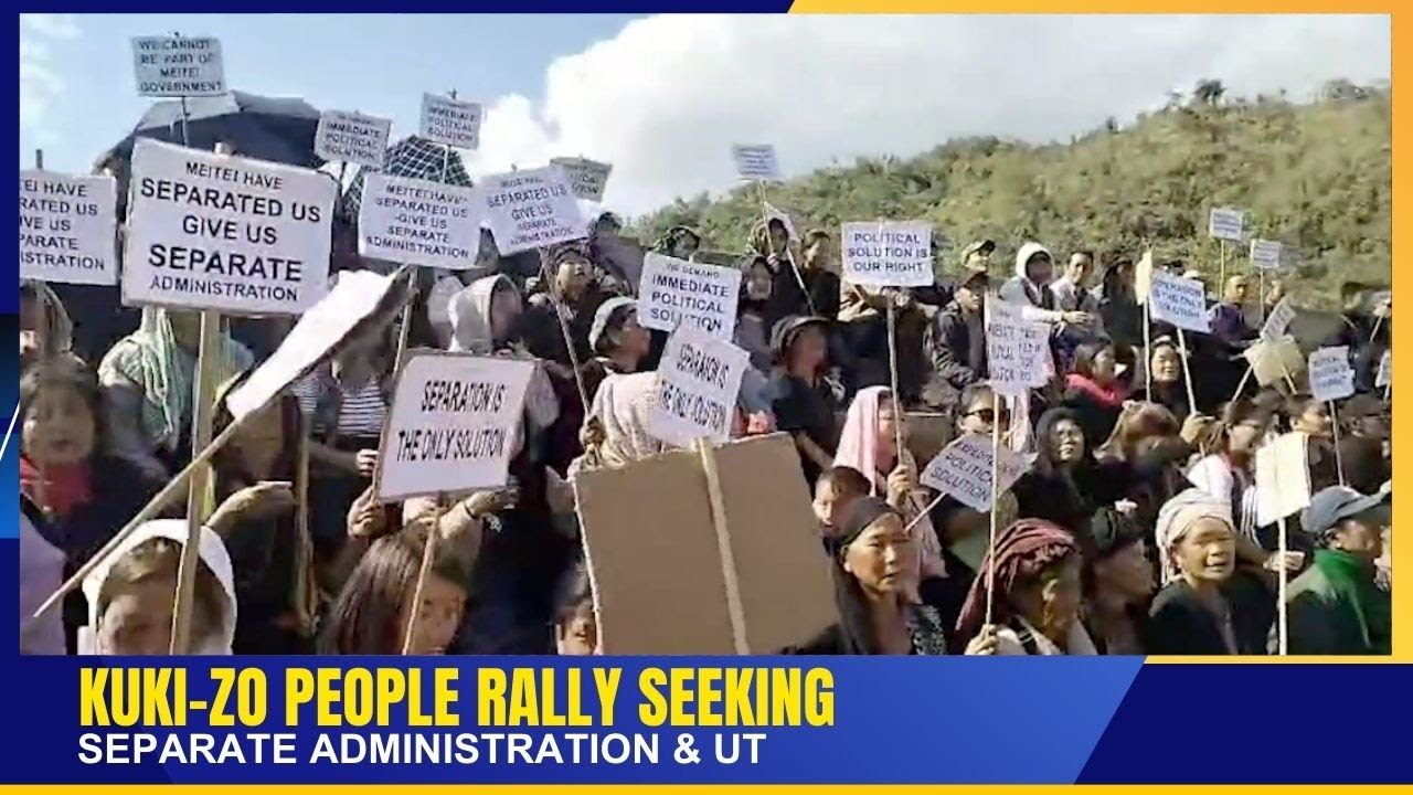 KUKI-ZO PEOPLE RALLY SEEKING SEPARATE ADMINISTRATION & UT   | 14 JAN 2026