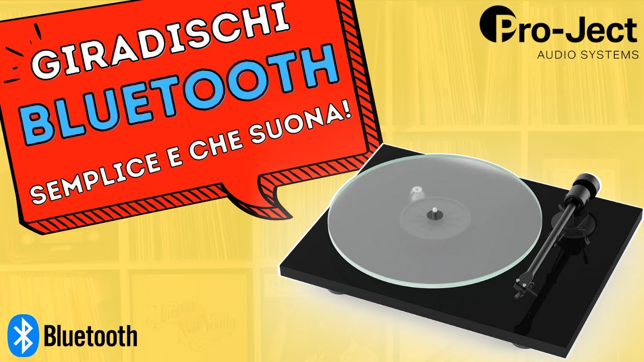 IL MIGLIOR GIRADISCHI BLUETOOTH PER INIZIARE... CON STILE 😎 ● Pro-Ject T1 BT ● Eisa Awards 20/21