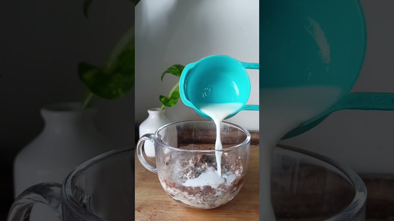 wheat flour mug cake #youtubeshorts #shorts