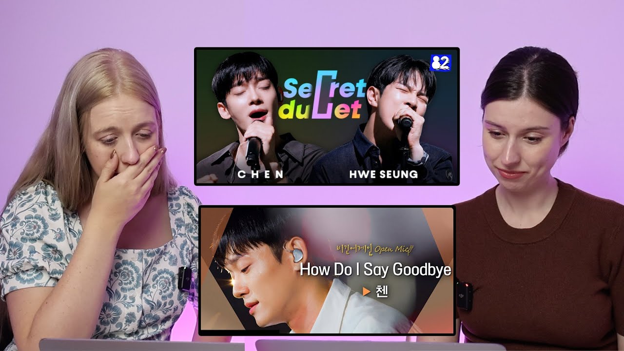 МЫ ПЛАЧЕМ 😭 ЧЕН из EXO — Как попрощаться + Секретный дуэт | 1-я реакция