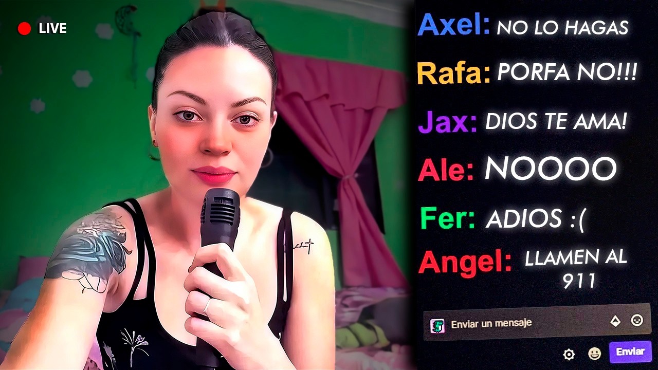 La TikToker que ACABÓ con SU VIDA en DIRECTO...
