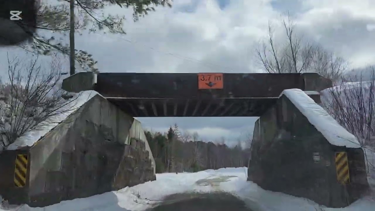 Driving around St Croix nb and mcadam nb 
