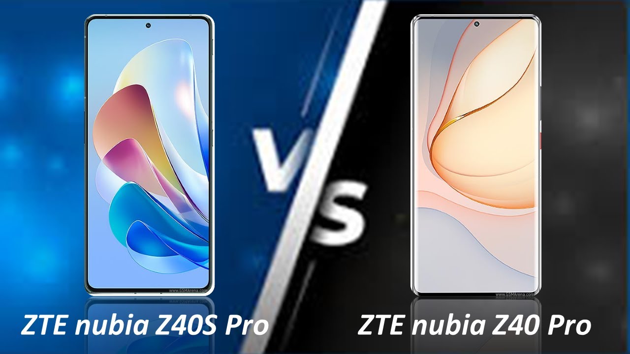 zte nubia z40s pro vs zte nubia z40 pro review