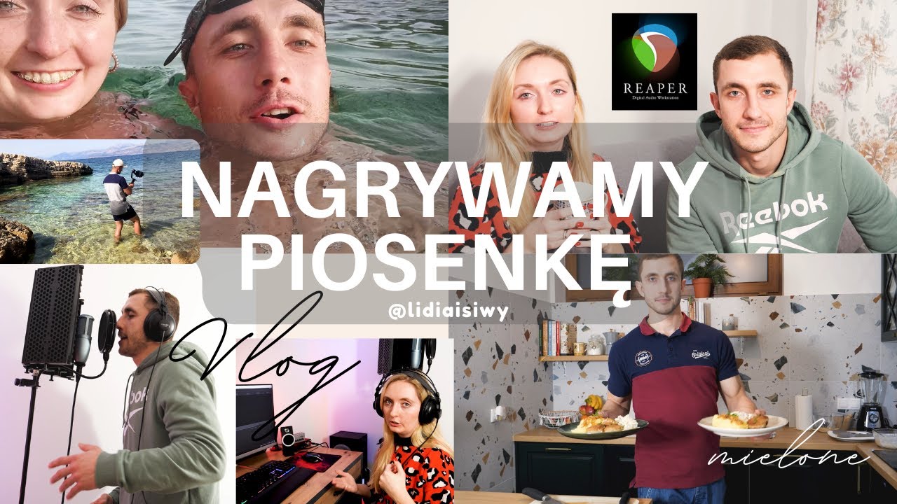 Nagrywamy piosenkę W DOMU | KLIP na Korfu | mielone | VLOG making of ,,Żyję Chwilą