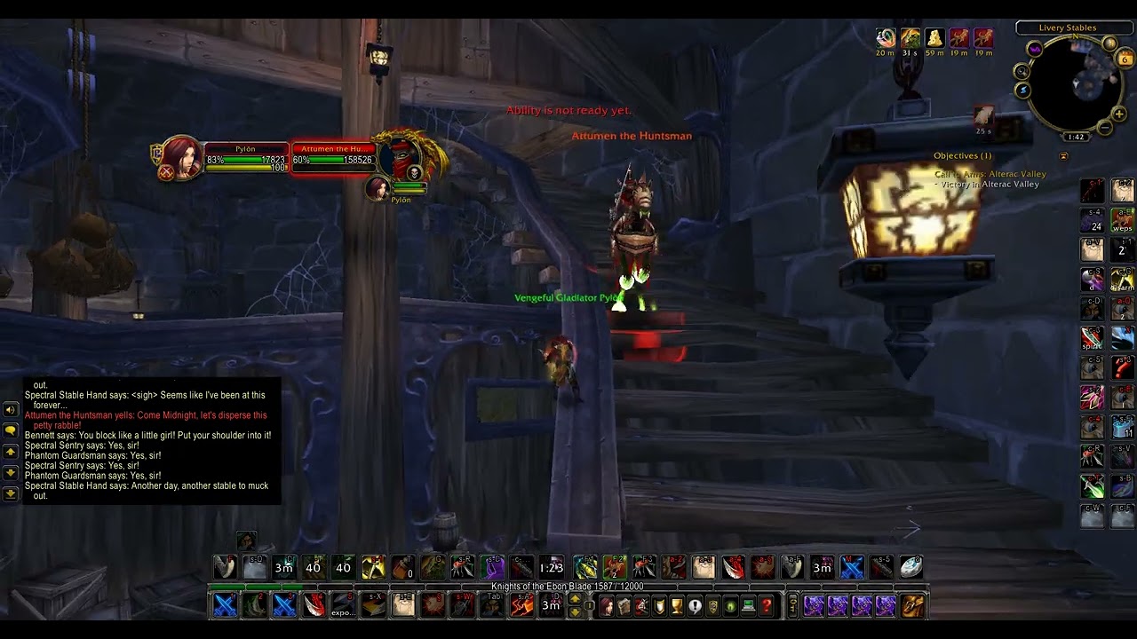 Karazhan mount boss rogue solo