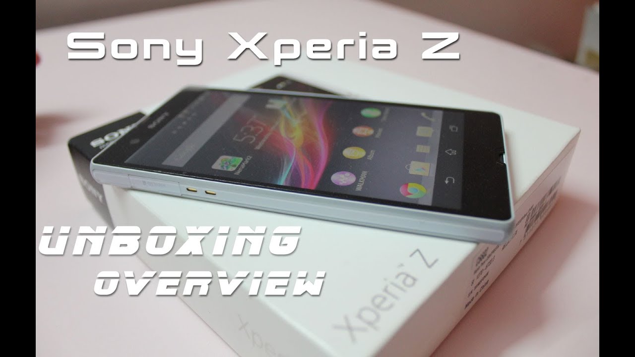 Sony Xperia Z Unboxing & Hands On Overview