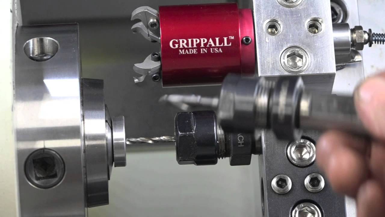 Centering drill bits and Bar puller on the Tormach Lathe Part 2