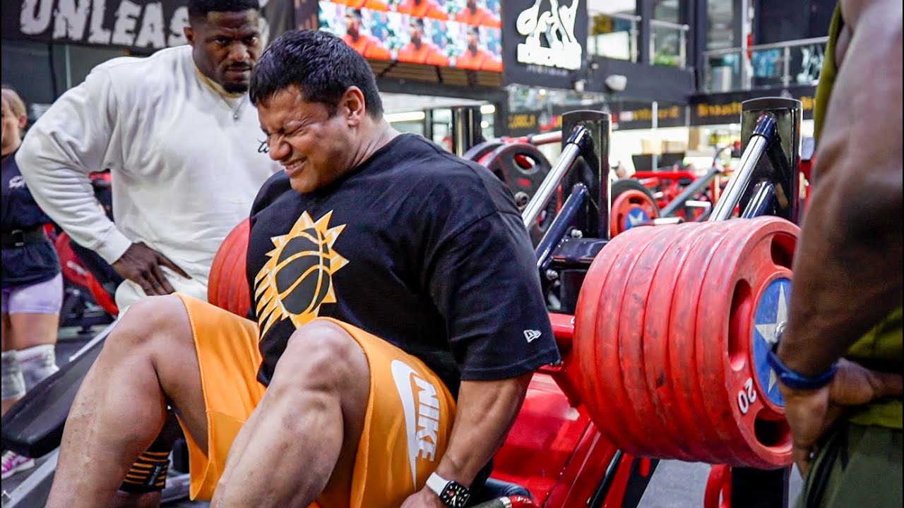 Legs Workout W/🇮🇳Indian Bodybuilder Narendra Yadav
