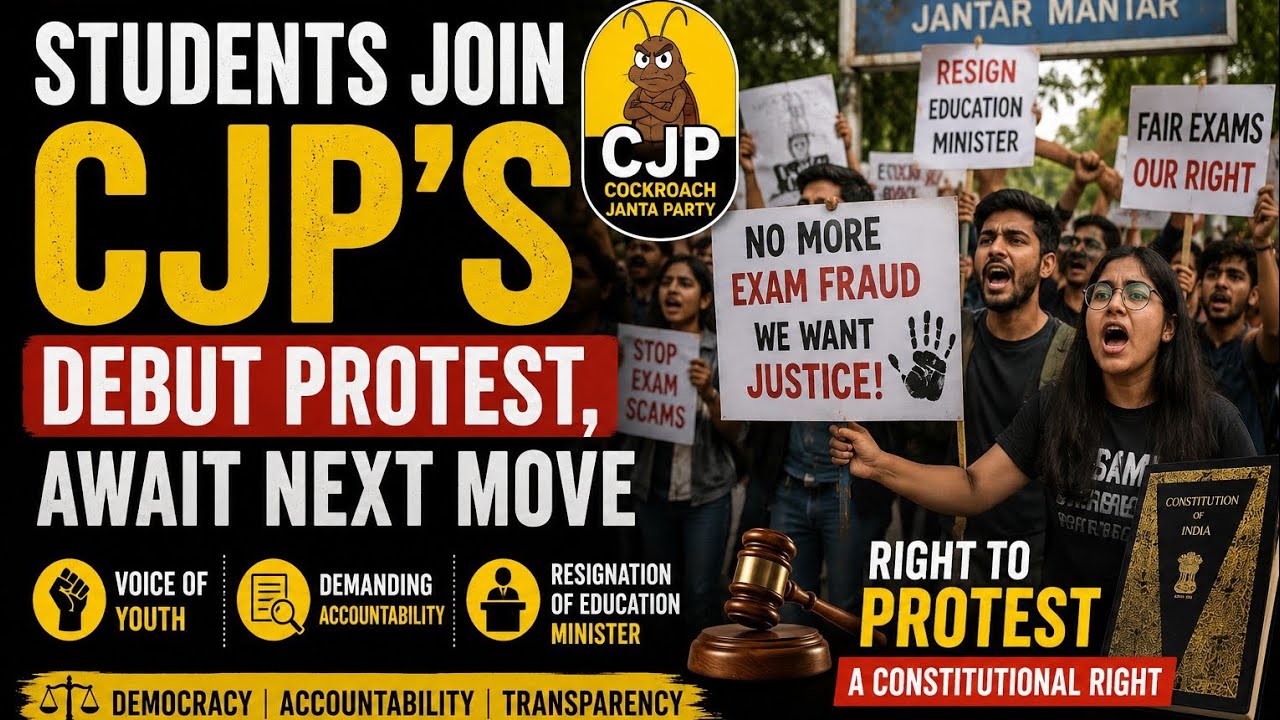 Право на протест в Индии | Первый протест CJP на Джаंतर-Мантар | #UPSC Политика Актуальные событи...