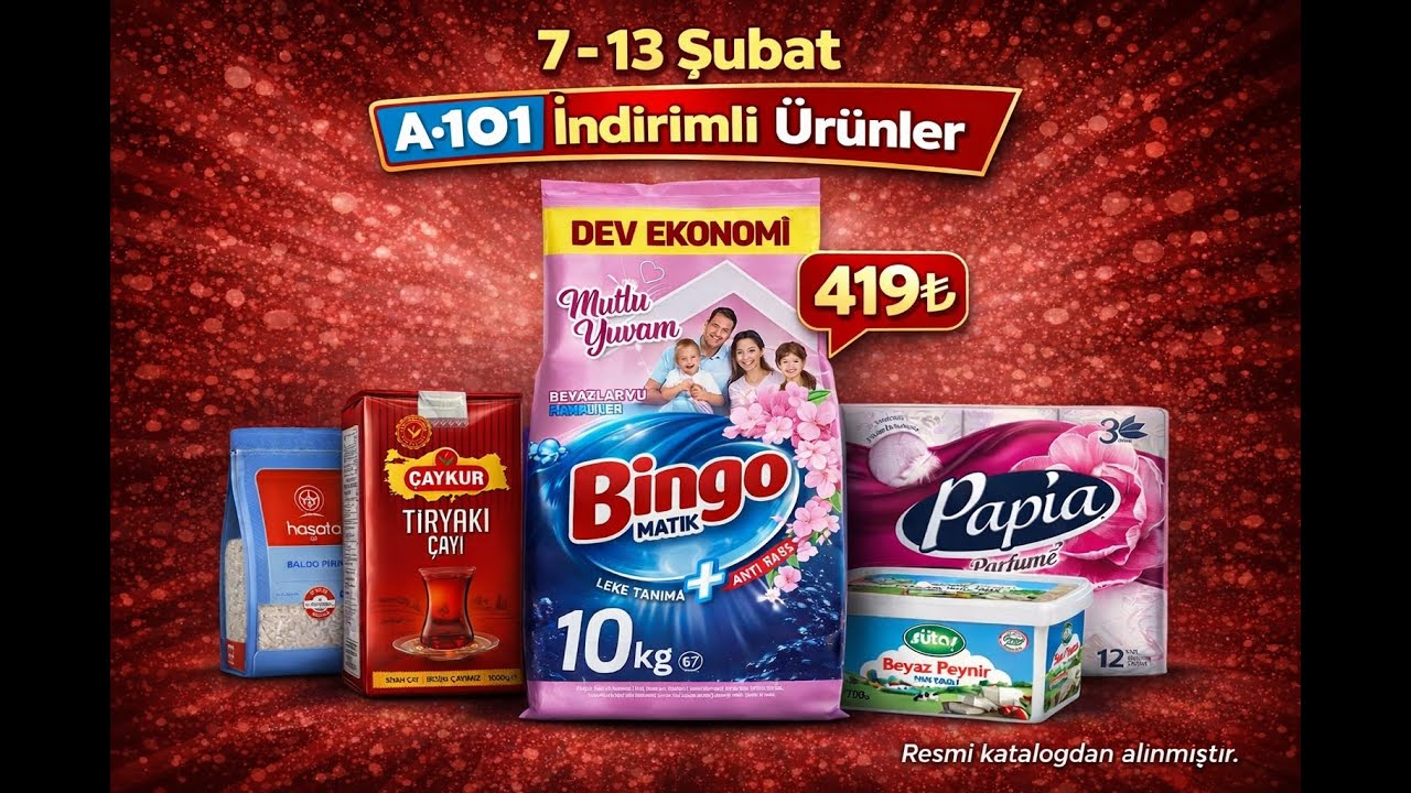 7-13 Şubat - A101 İndirimleri - BAŞLADI