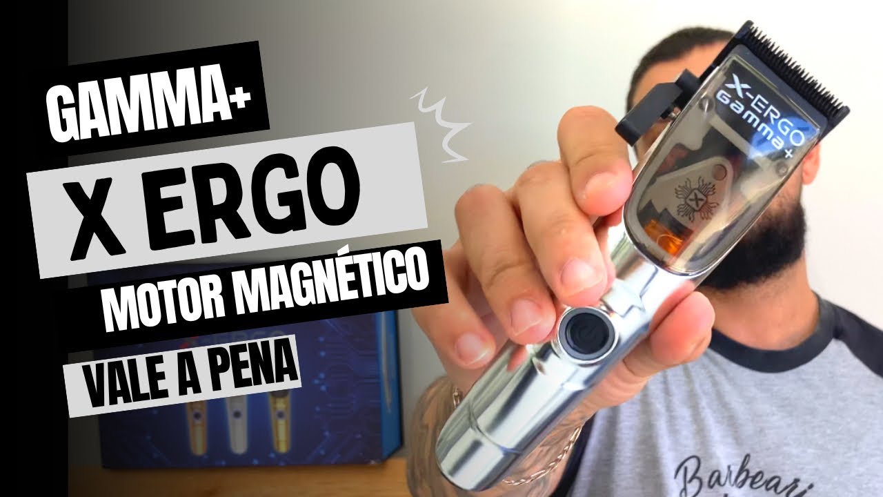 GAMMA + X ERGO (Review Unboxing) Melhor ergonomia? Melhor motor? Melhor lâmina? 😳 vamos descobrir.