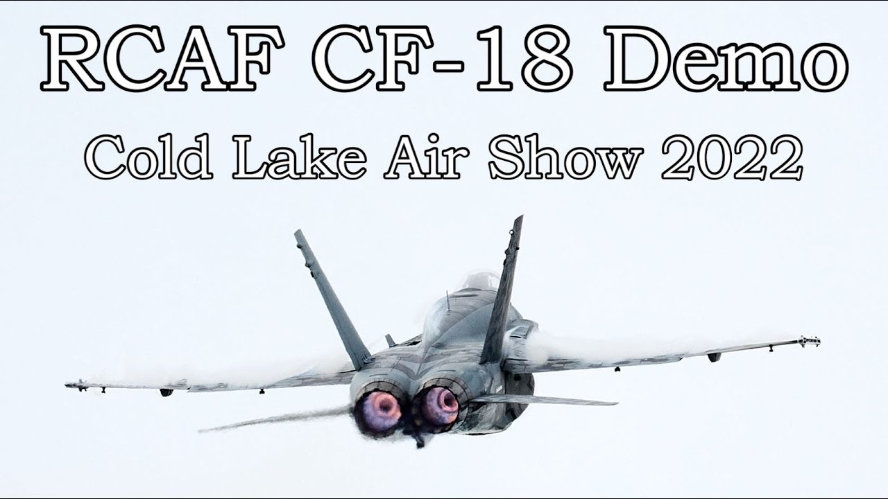 RCAF CF-18 Demo Team - Cold Lake Air Show - 2022-07-17.