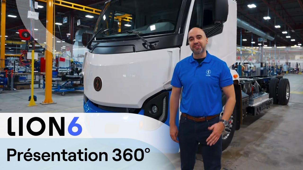 Lion6 | Présentation complète du camion commercial 100% électrique de classe 6