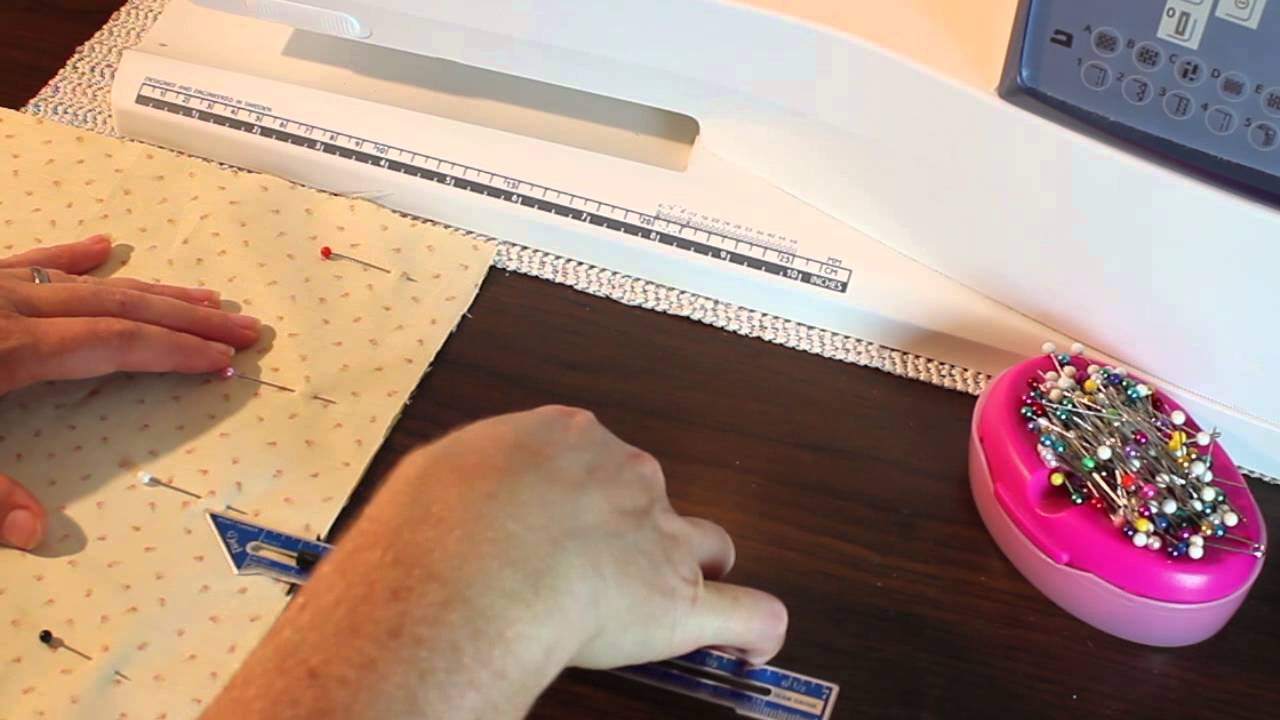 How To Pin Your Fabric For Sewing