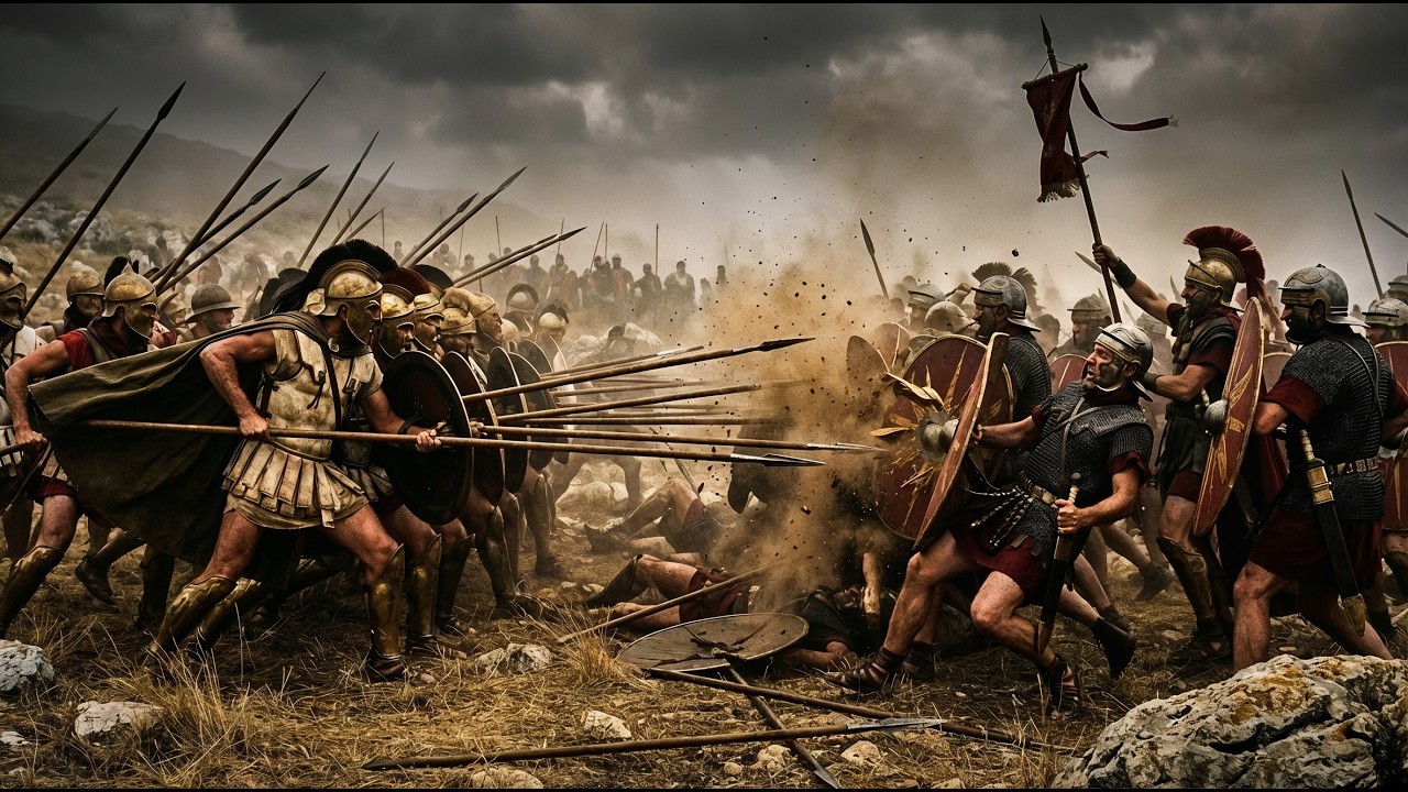 Римский легион против греческой фаланги ⚔️ Битва при Киноскефалах, 197 г. до н. э.