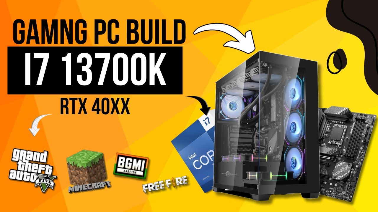 Best I7 13700k With Rtx 4060 Gaming Pc build | 32gb ram | 140k gaming pc build