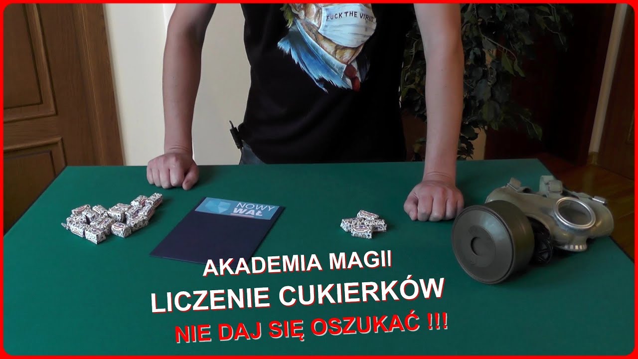Nie daj się oszukać !!! gra uliczna - liczenie cukierków - nowy wał ;) - sekret Akademia Magii