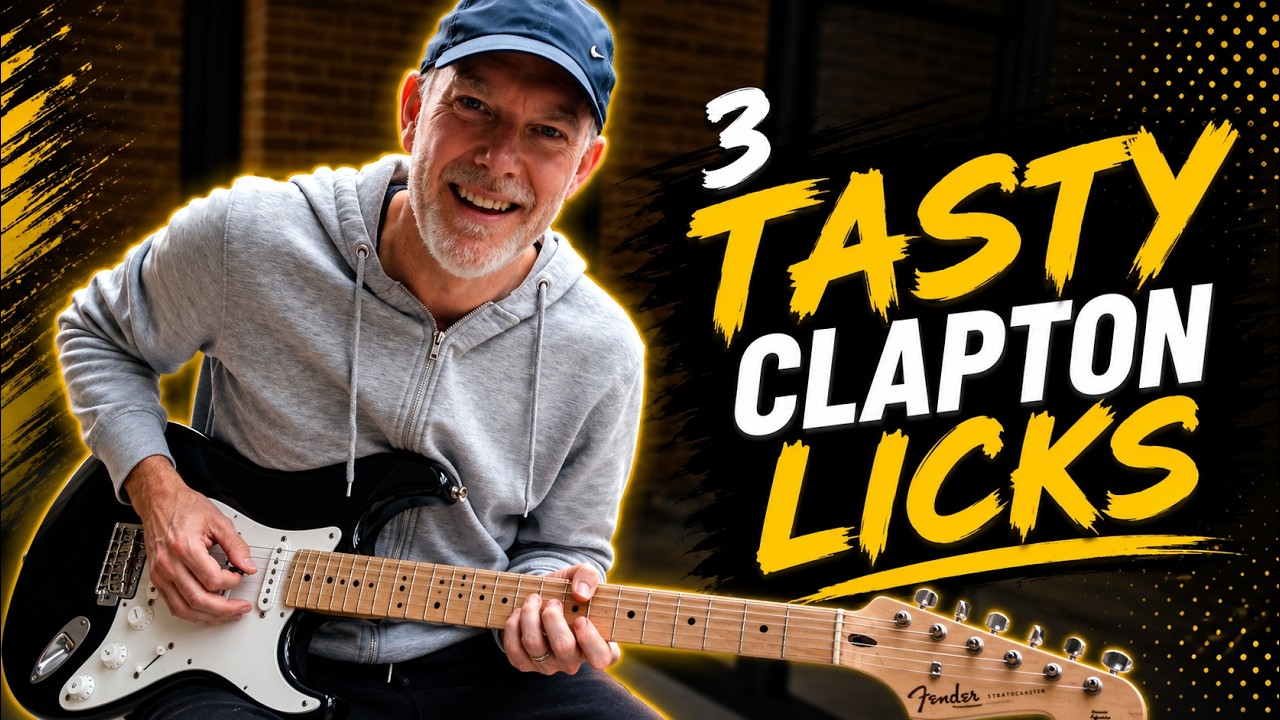 3 Eric Clapton Blues Licks Every Guitarist Should Know