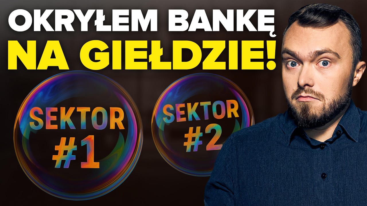 Znalazłem bańki na giełdzie, ale NIE w AI. Dwa sektory są dziś absurdalnie przewartościowane!