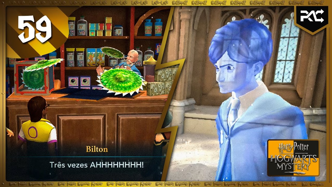 FRISBEES DENTADOS, CARTA MISTERIOSA E O PASSADO DE DUNCAN! - HARRY POTTER: HOGWARTS MYSTERY #59