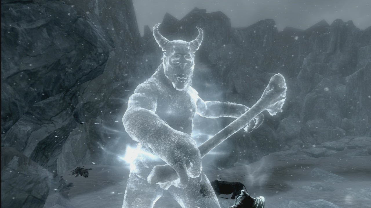Skyrim - Conjuration build vs Karstaag