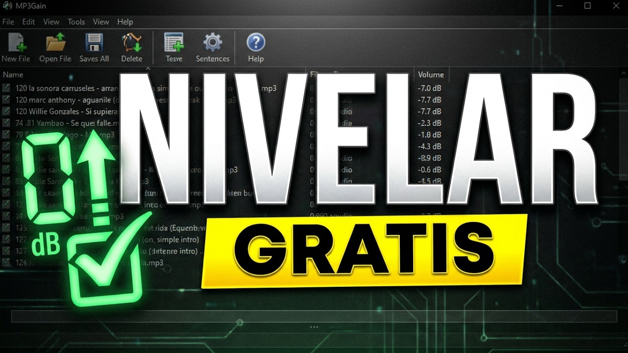 PROGRAMA GRATIS para IGUALAR LA GANANCIA DE LAS CANCIONES