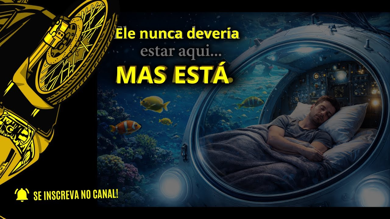 Silêncio Profundo do Oceano 🌊 Ambiência de Submarino para Dormir, Focar e Relaxar