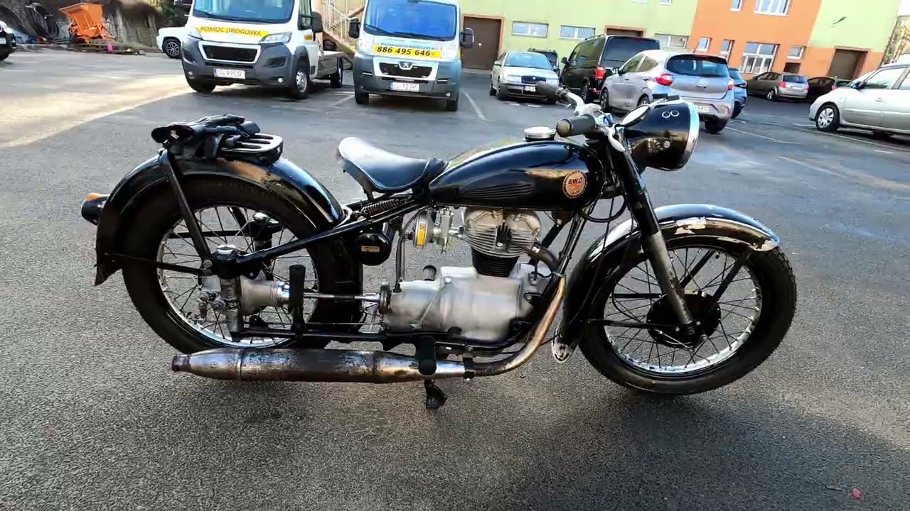 Simson AWO T instalation lap